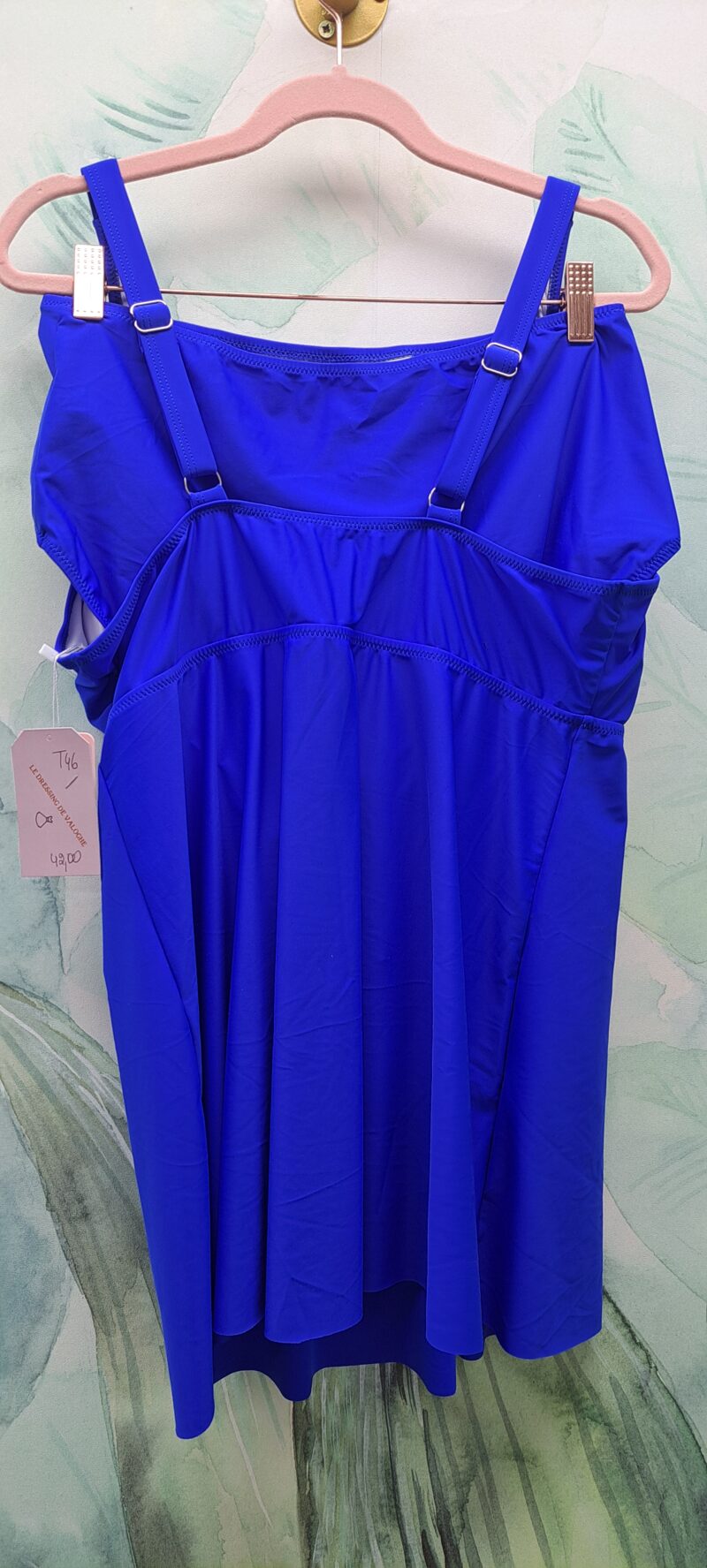 Maillot Tankini bleu roi