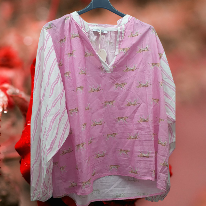 Blouse manches bouffantes